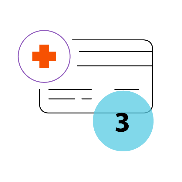 PawDoc Urgent Care Step 3 icon for Veterinary Care book online to save spot