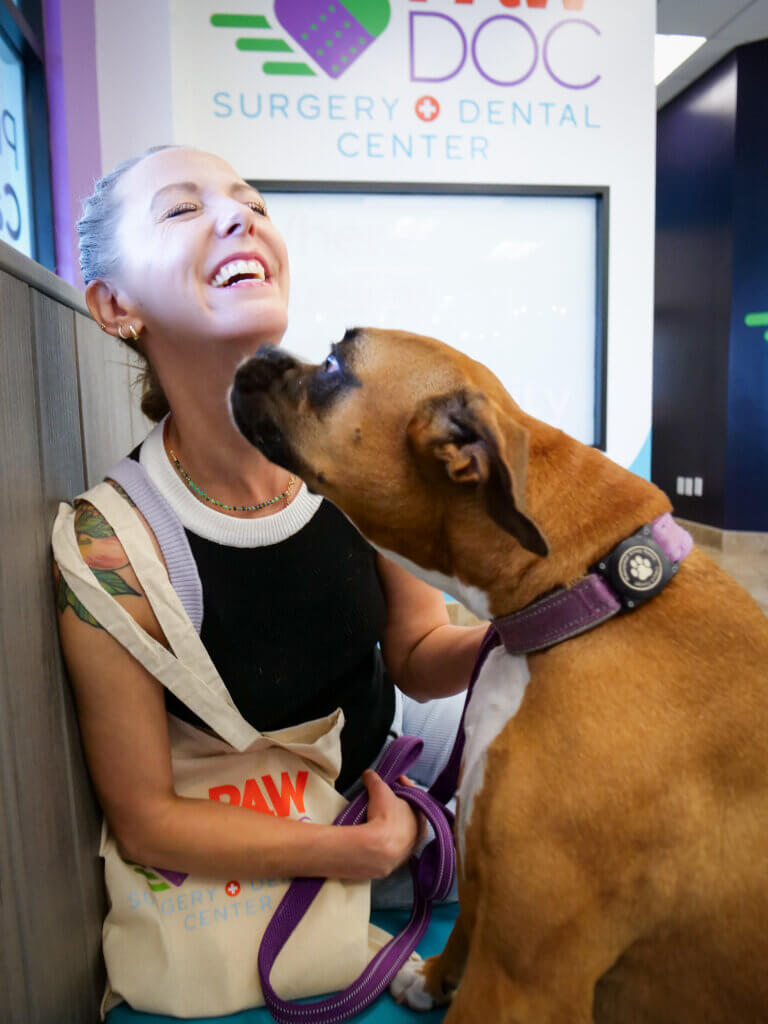 PawDoc Surgery + Dental Center Happy Patient