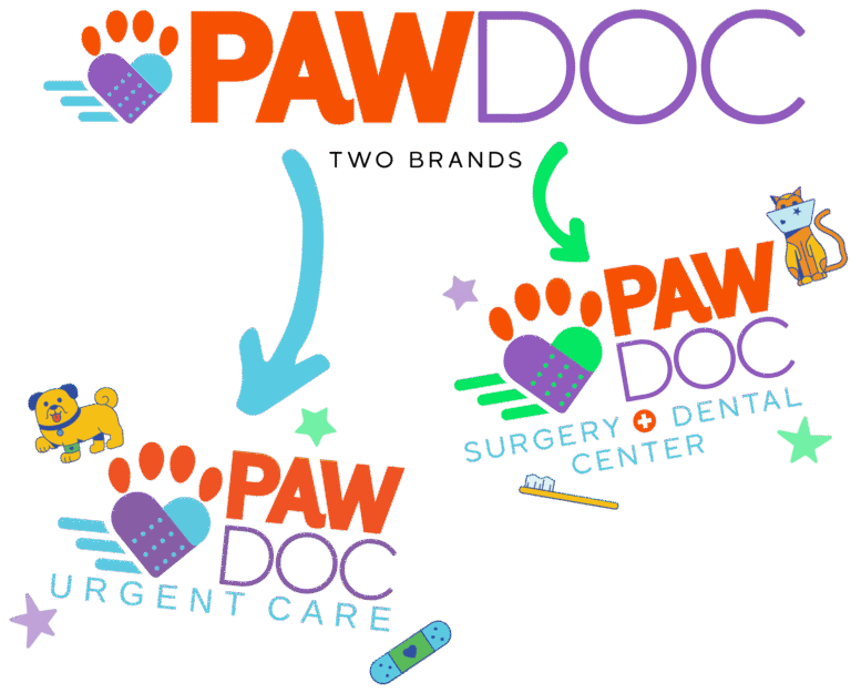 PawDoc Brand Logos